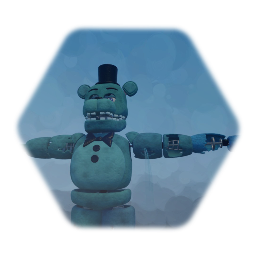 Blue <term>Withered Freddy Fazbear Model FNAF 7 Model