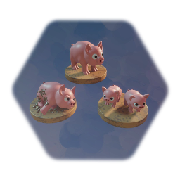 Toy Land - Farm Animals Pigs