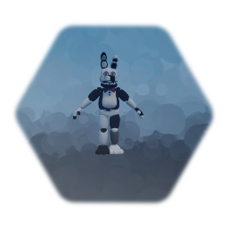 Black and white Boy (fnaf oc)