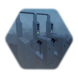 Subway Turnstile - (cutaia)'s Unexciting Asset Jam