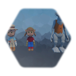 3 Little Pigs and the Big Bad Wolf