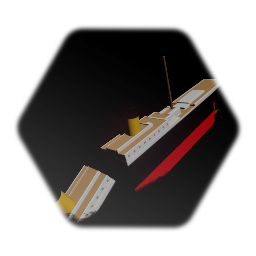 My theory how titanic sank and splited