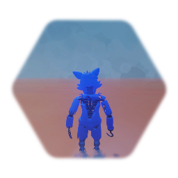 Blue foxy