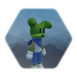 Wooly in the style of The Birdbrain