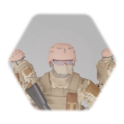 Modern Ukrainian Soldier