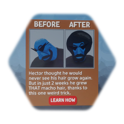 Grow hair weird trick