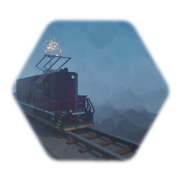 Electric broad gauge locomotive