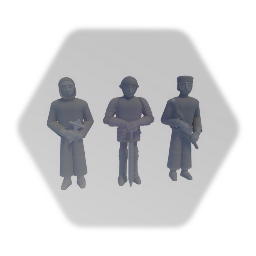 The knight, the sсholar, the clergyman