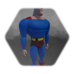 Superman Animated Series Template