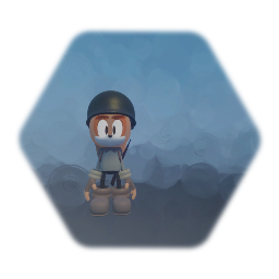 Daniel The Rabbit (in uniform)