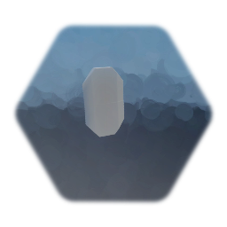1 white gemstone