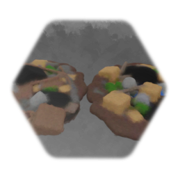 Trash piles (low detail)