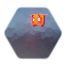 Angry reee bee from minecraft