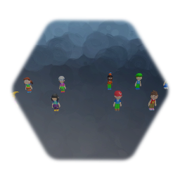 Crash Bandicoot Kids from Crash Tag Team Racing PS2