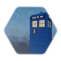 Doctor who scream of the shalka Tardis