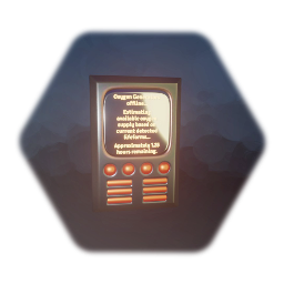 Oxygen Advisory Wall Panel