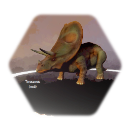 Torosaurus puppet