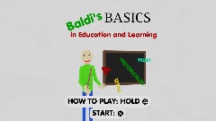 Baldi's Basics Main Menu