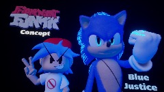 Friday Night Funkin Concept - Blue Justice