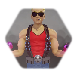 Duke nukem with rayguns