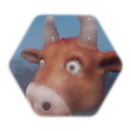 Cow head: Moo! v2.0