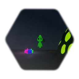 Playable glow pikmin