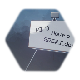 Dry Erase Board & Easel