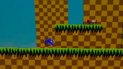 2D sonic green hill zone