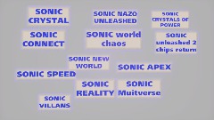 Sonic titles you can use