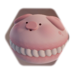 Pig Macaron