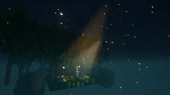 Une tombe dans les bois