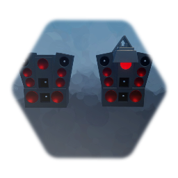 Titan speaker mans heads