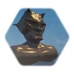 Bronze Demon Bust
