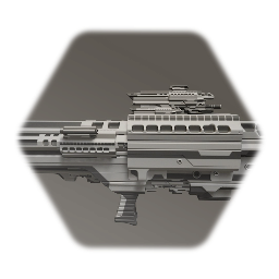 High quality scifi gun