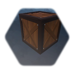 Solid Wood Crate