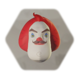 Clown Neighbor (head) - Secret Neighbor