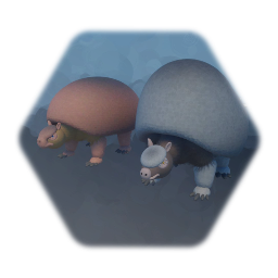 Giant armadillos