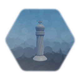 Chess Piece - King - White