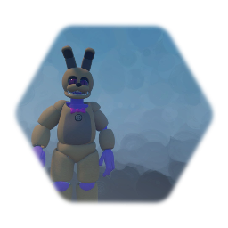 Purple Guy in Spring Bonnie