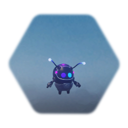 D-Bug In Black With 2 Different Colored Eyes