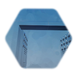 Temple Metal Sci fi Working Doors