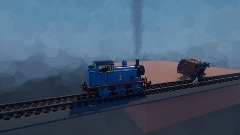 thomas crash into a breakvan