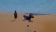 Sonic and K9 meets the sand shark