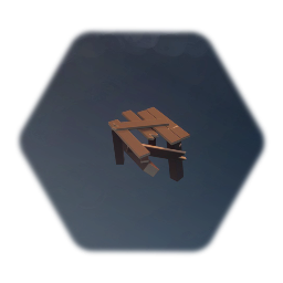 Broken Wooden Bridge