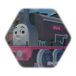 Brian The Silver Gray Tank Engine