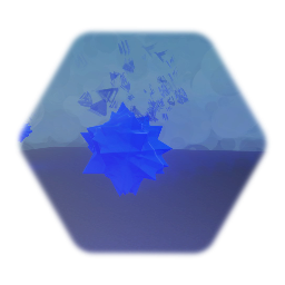 Blue crystal pick up