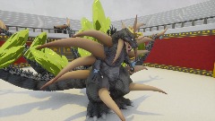 AY| punching fight in the arena