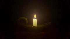 Candle melt stopmotion test