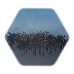 Background trees (painted)