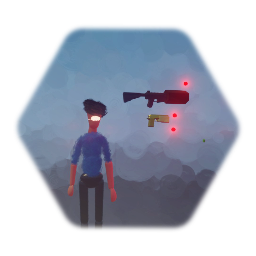 Laser guns 3rd person